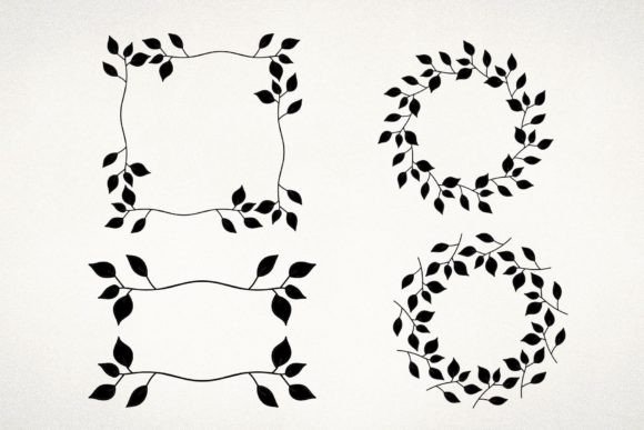 Floral Frame Set: Premium Graphics & Illustrations for Real Projects