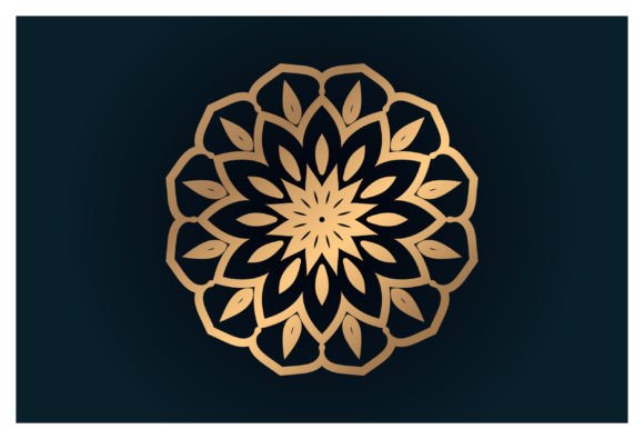 Floral Gold Mandala Arabesque Pattern Review