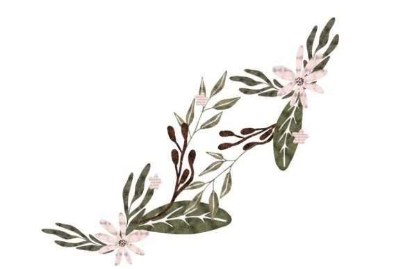 Plain Soft Watercolor Floral Creation Graphics and Illustrations Review
