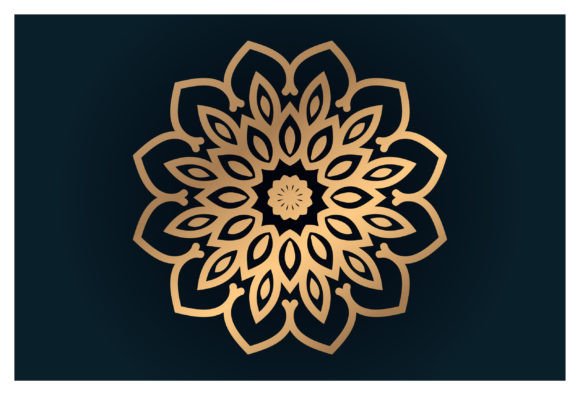 Simple Mandala Design Floral Mandala Art Graphics and Illustrations Review